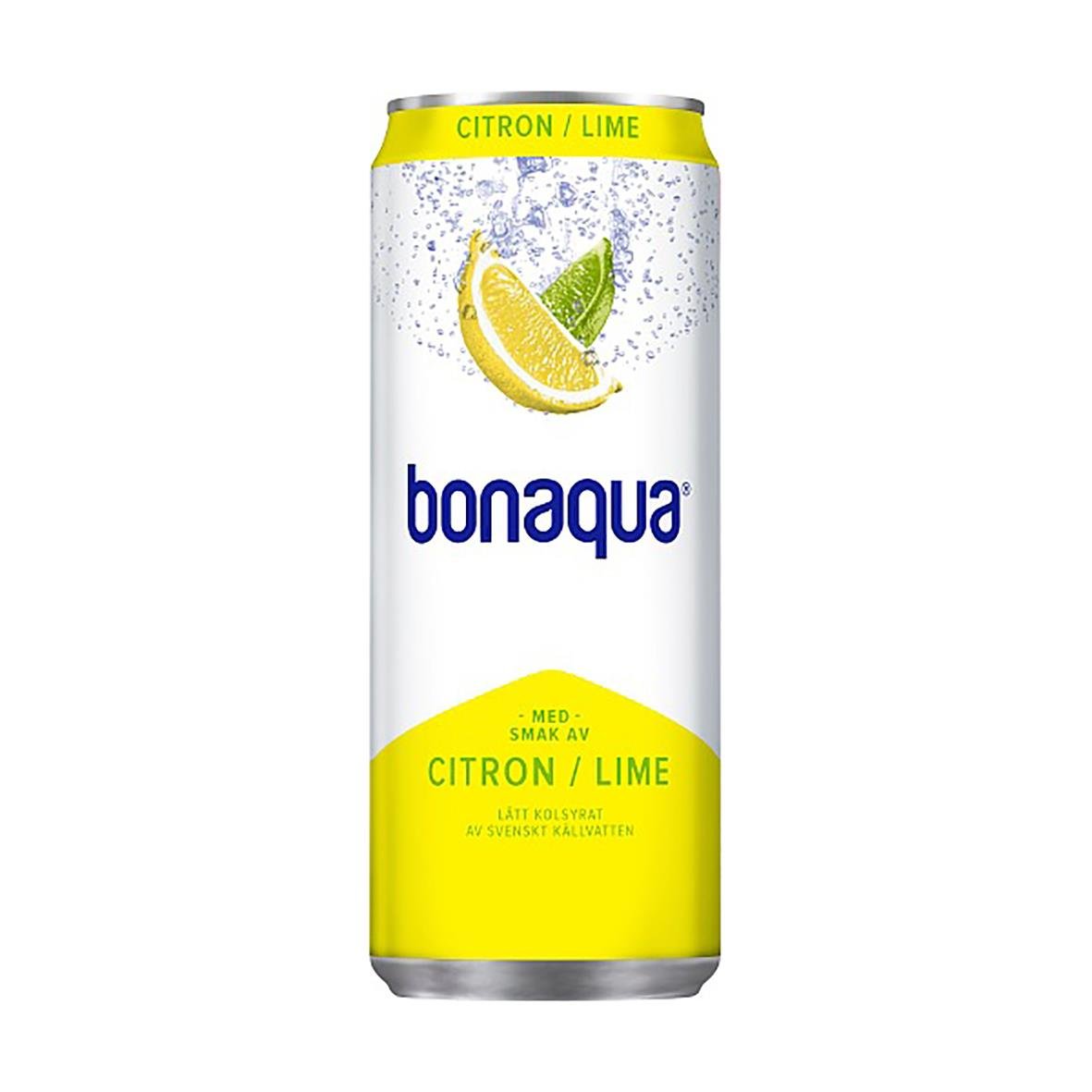 Kolsyrat vatten Bonaqua Citrus burk 33cl inkl pant