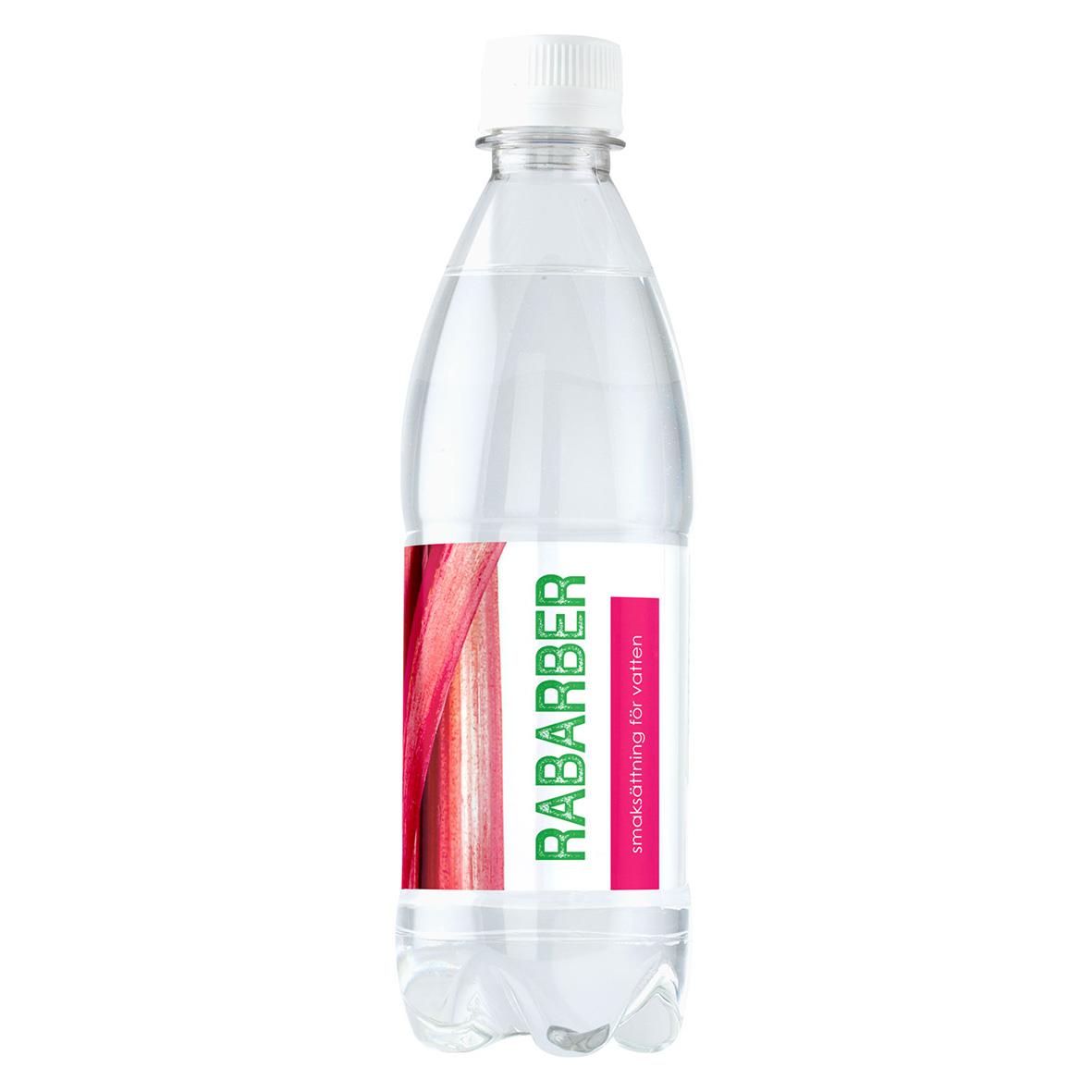 500ml plastflaska med Aroma Escowa Rabarber smaksättning