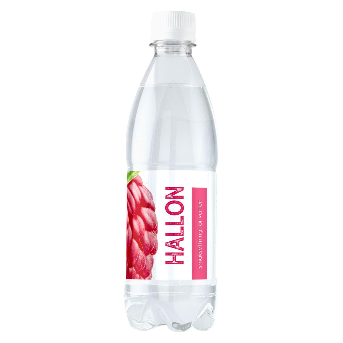 500ml plastflaska med hallonsmak från Aroma Escowa