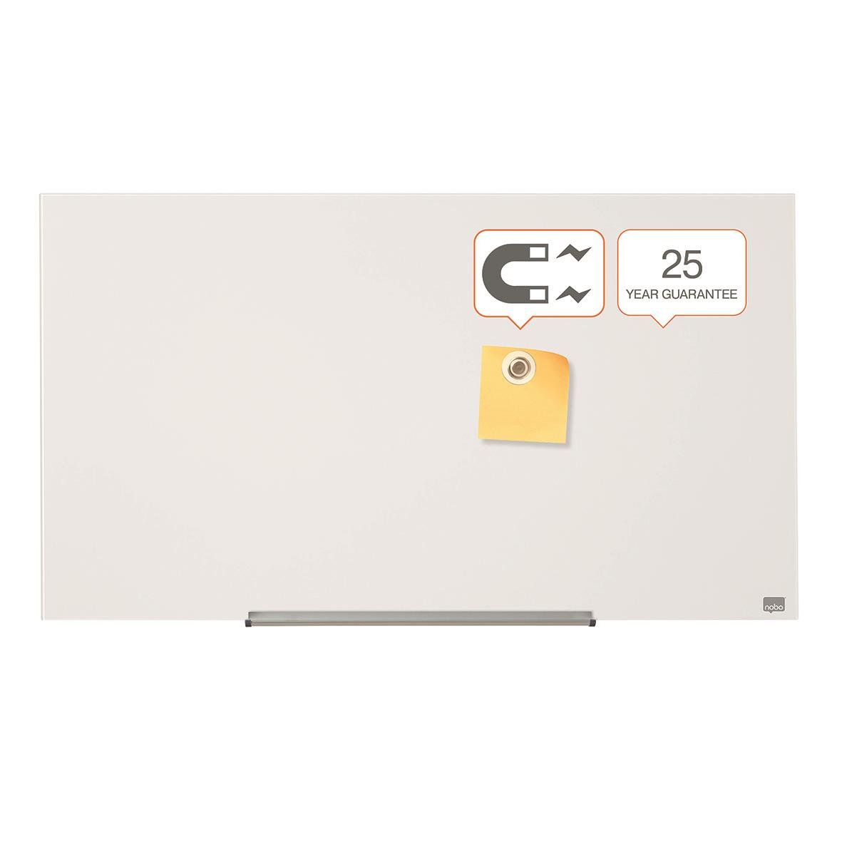 Glastavla Nobo Impression Pro 45 tum vit 993x559mm med 25 års garanti