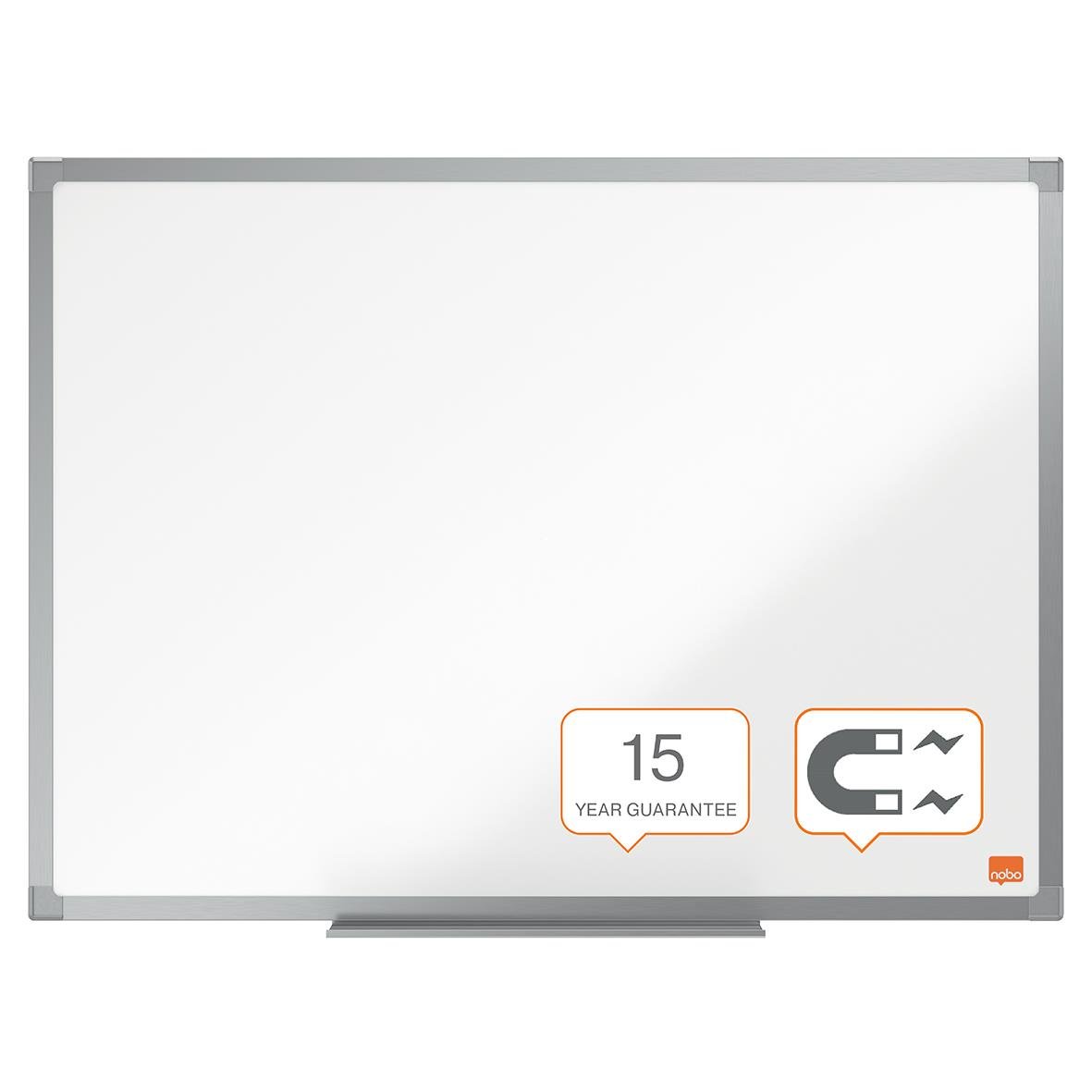 Vitwhiteboard Nobo Essence lackad stål 600x450mm