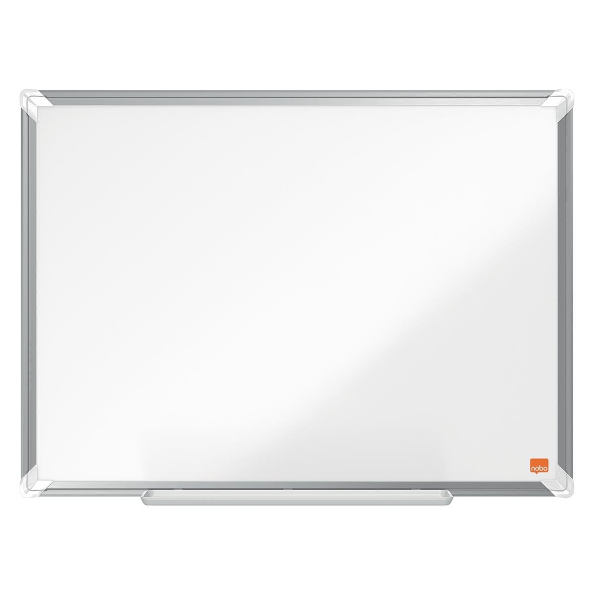 Tre vita whiteboardtavlor i olika storlekar, Nobo Premium Plus Emalj