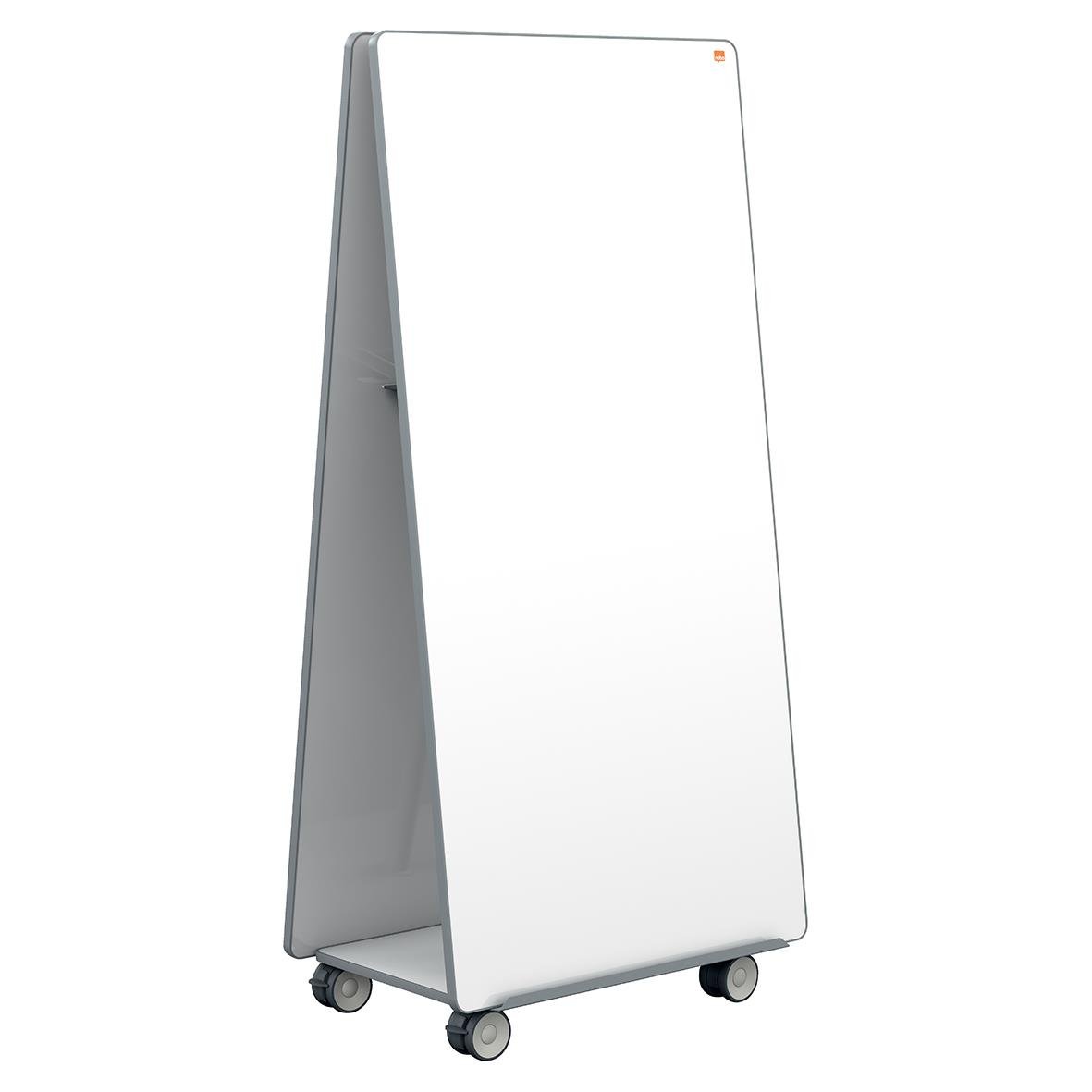 Vitwhiteboard Nobo Move & Meet 1800x900mm på hjul
