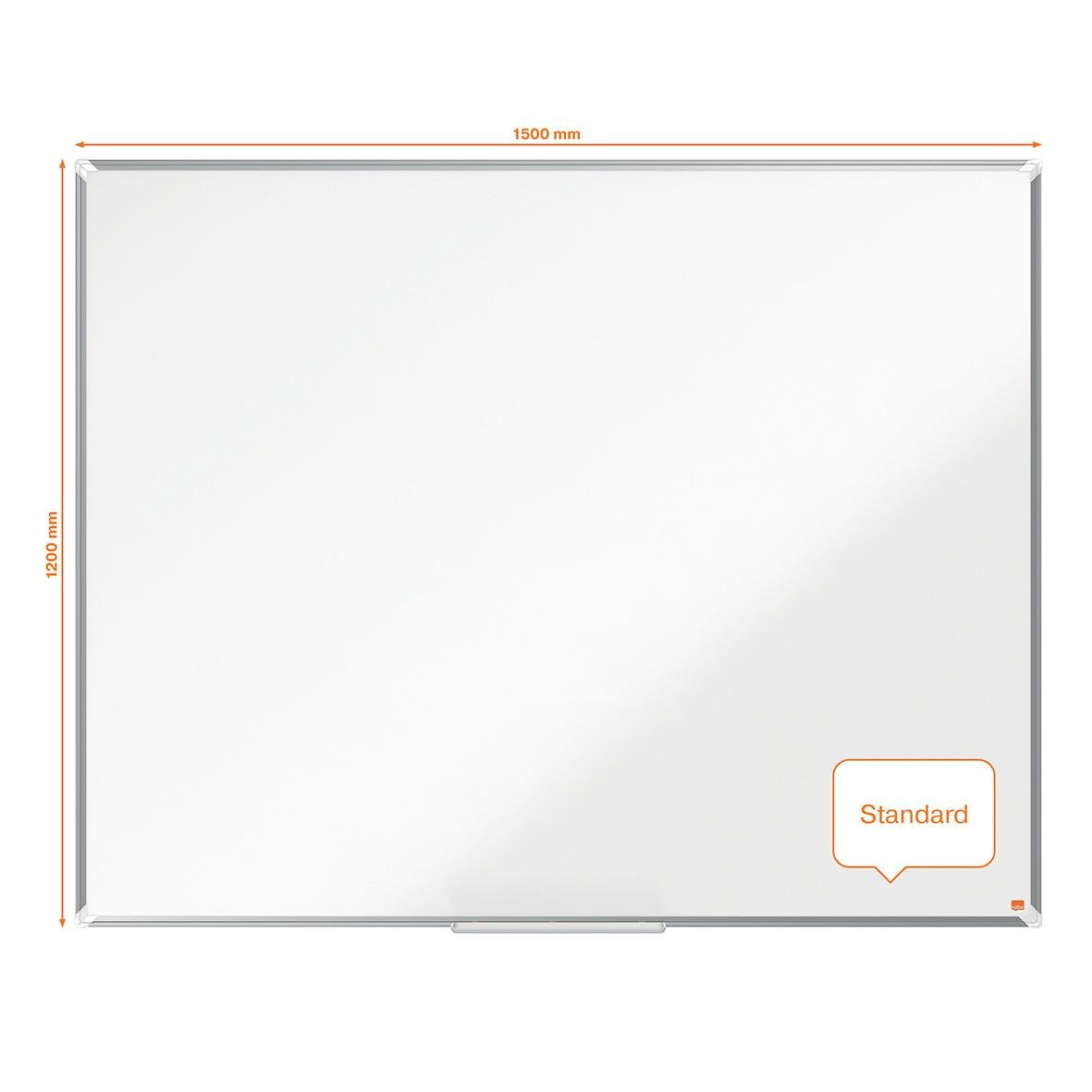 Vitwhiteboard Nobo Premium Plus emalj 1500x1200mm