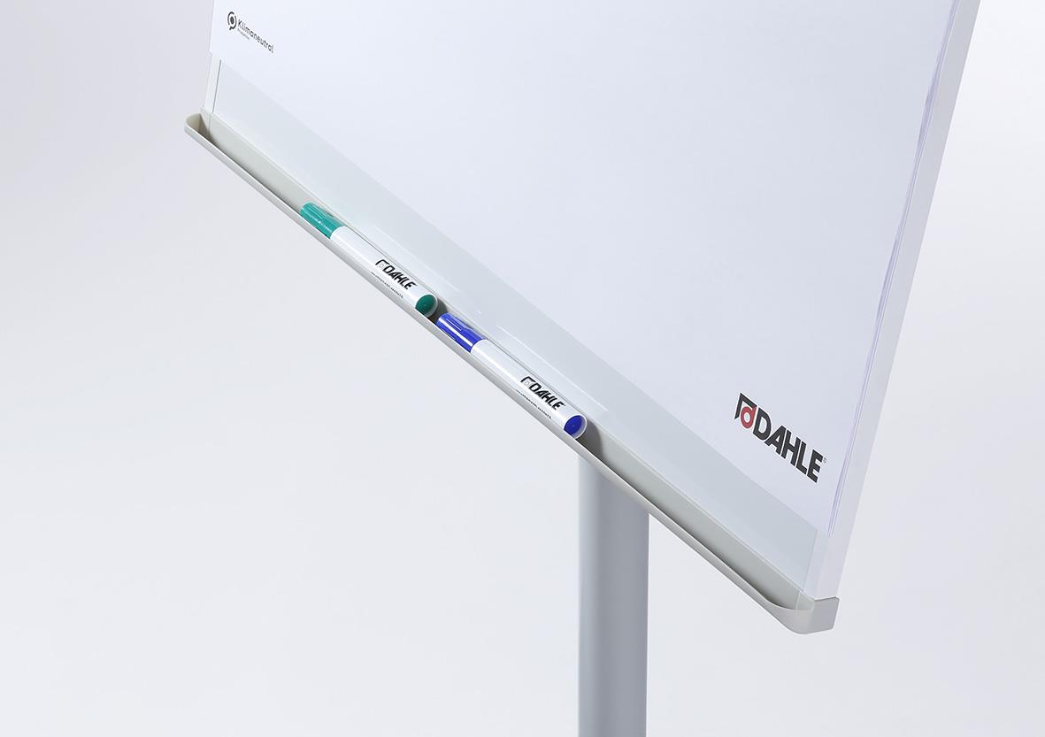 Dahle Team magnetisk blädderblocksställ på hjul med två armar