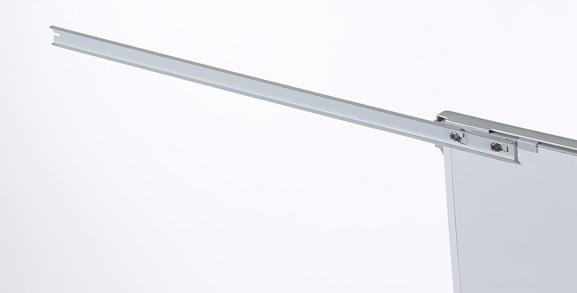 Dahle Team magnetisk blädderblocksställ på hjul med två armar