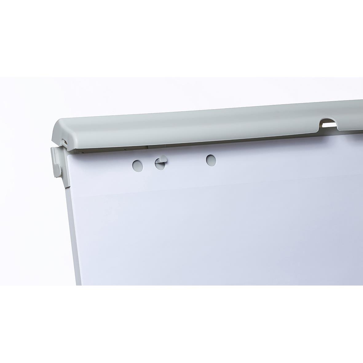 Dahle personal magnetisk blädderblocksställ med vit yta och rullad topp