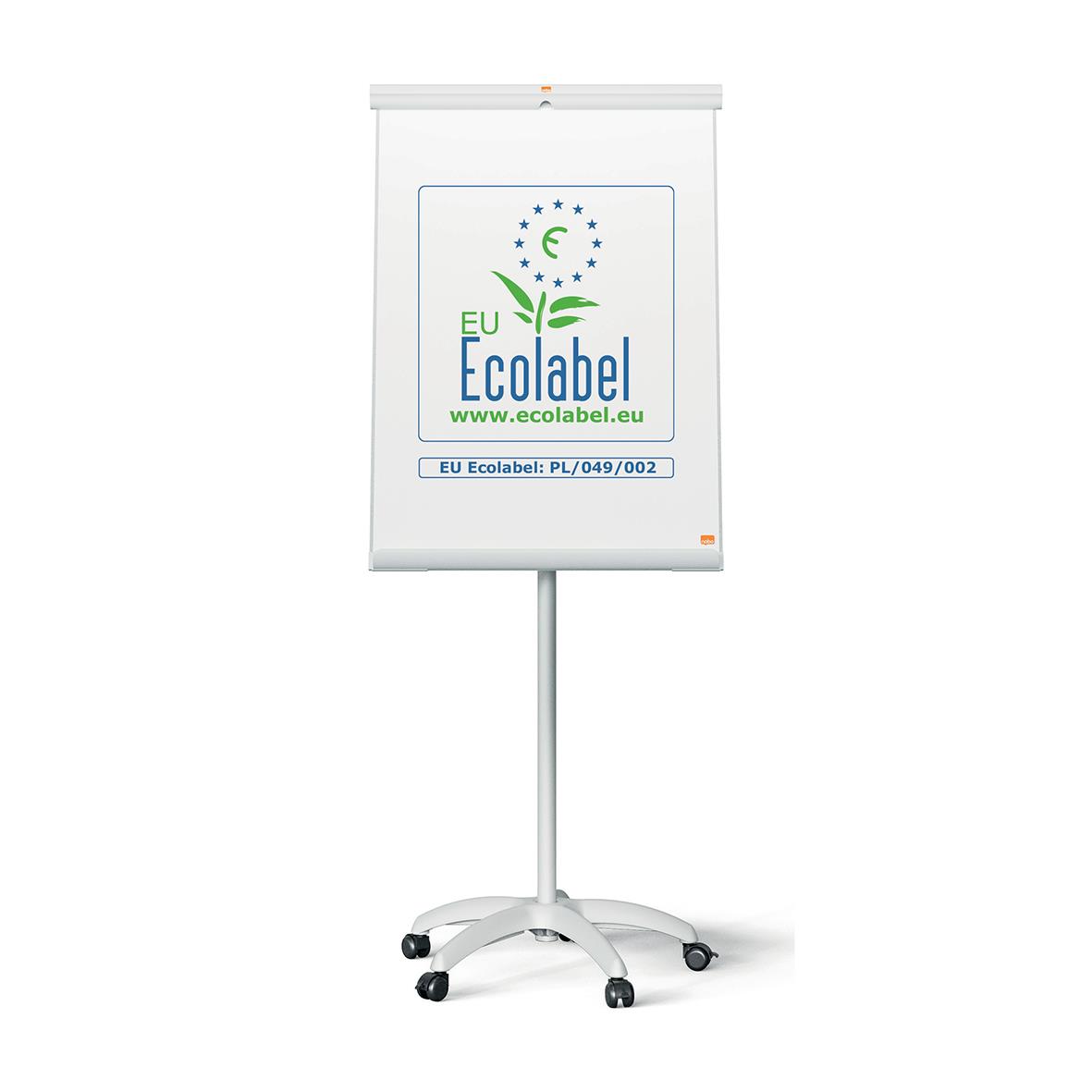 Blädderblocksställ Nobo Mobil med hjul och justerbar höjd