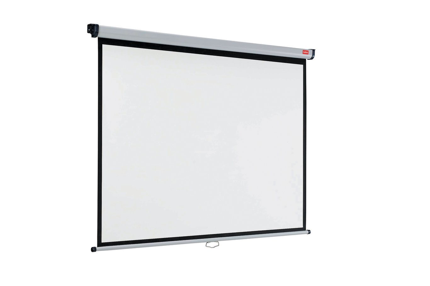Projektorduk Nobo vägg/tak manuell 175x133cm