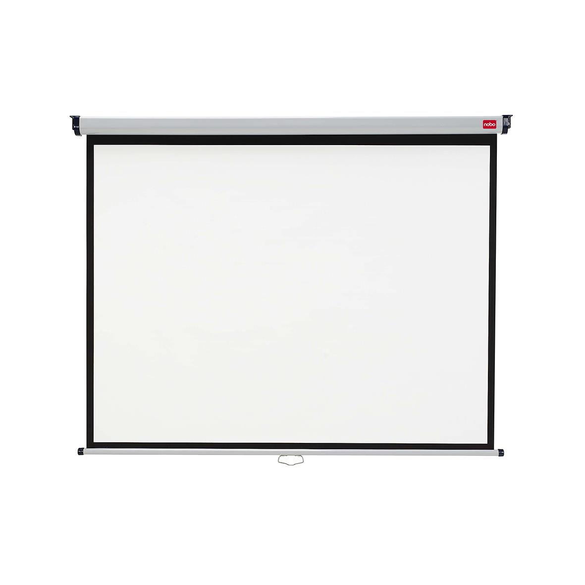 Manuell projektorduk Nobo vägg/tak 240x181cm