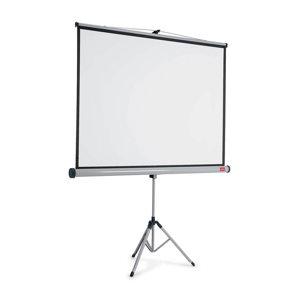 Projektorduk Nobo Tripod på stativ 200x151 cm