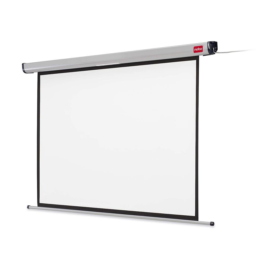 Elektrisk filmduk för vägg eller tak, 2400x1800mm, med motorstyrning