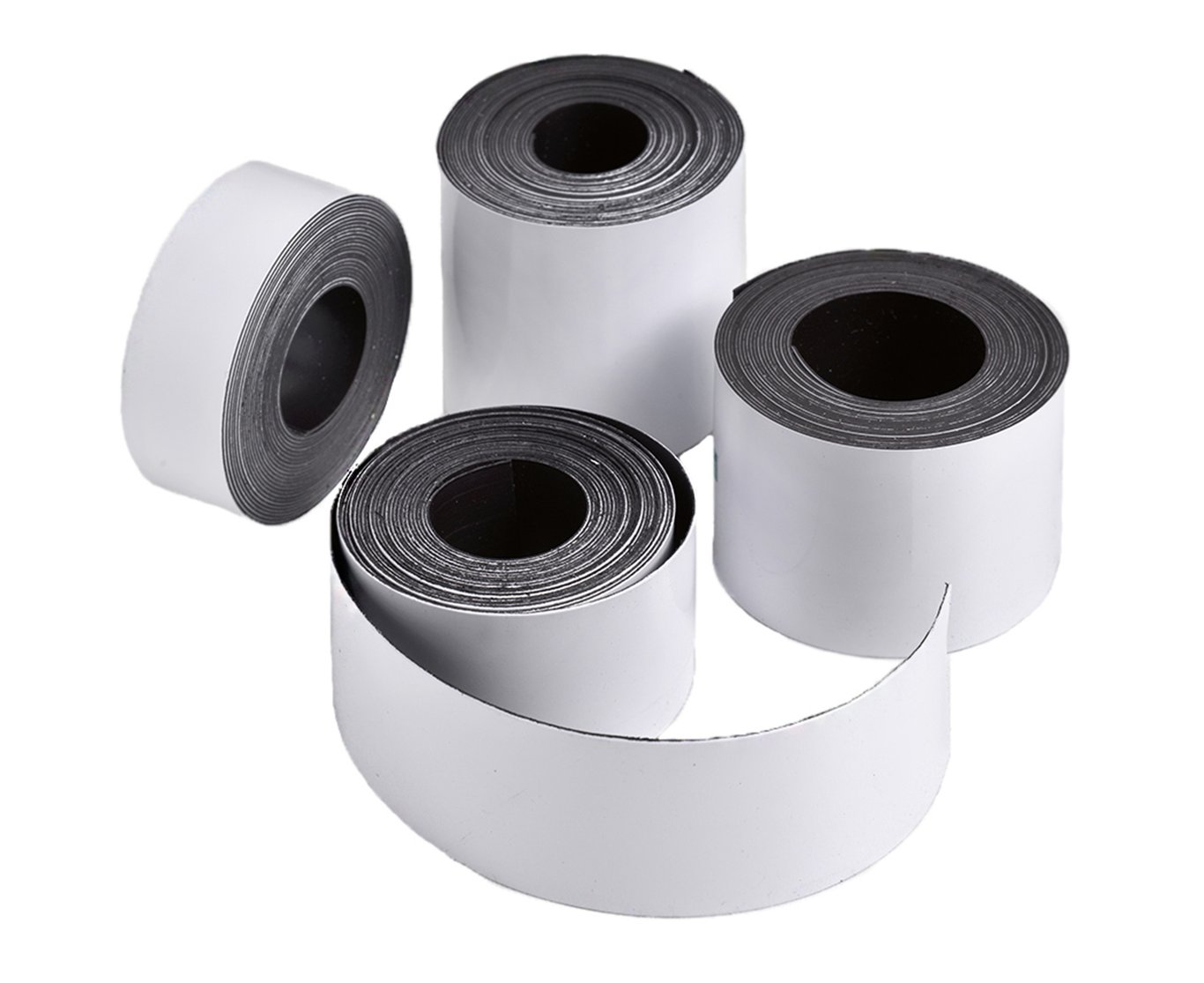 Vit magnetband Legamaster skrivbar 30mm x 3m i fyra rullar