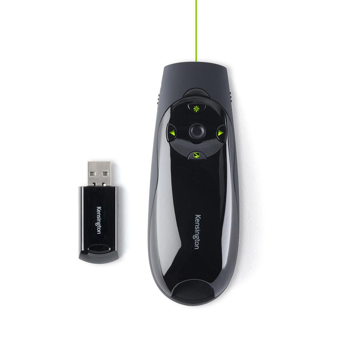 Kensington Expert-presentatör med grön laser och USB-mottagare