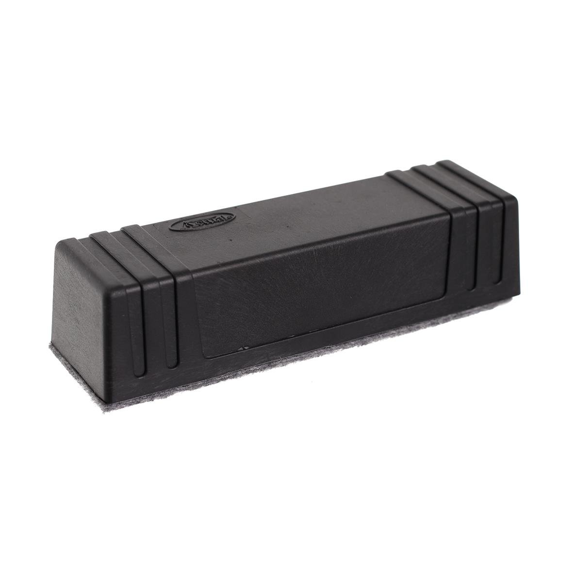 Magnetisk svart taveltorkare 145x44mm för att torka tavlor och whiteboards