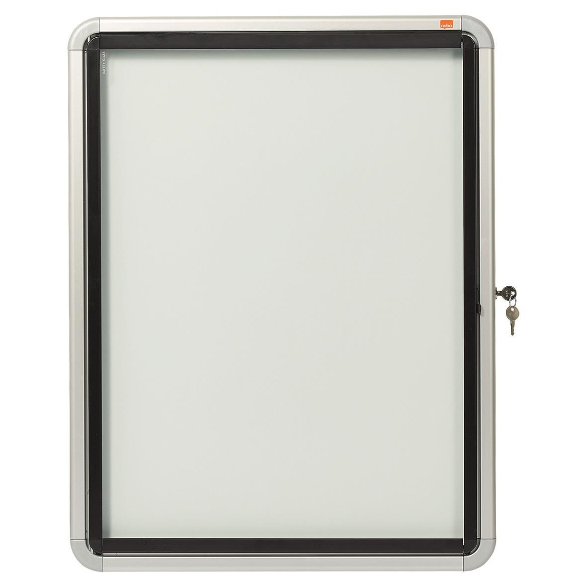 Utomhus displayskåp Nobo för 4xA4 papper, mått 494x668mm