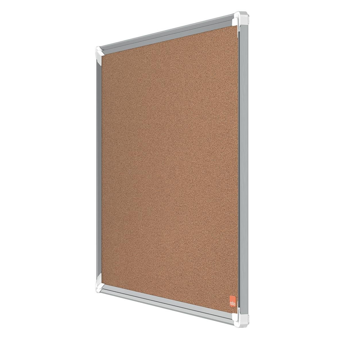 Anslagstavla Nobo Premium Plus Kork 60x45cm med träram och korkyta