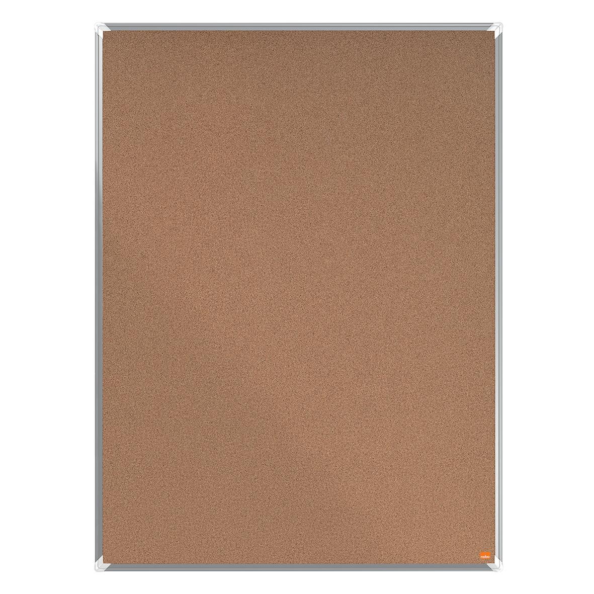 Anslagstavla Nobo Premium Plus Kork 60x45cm med korkyta och metallram