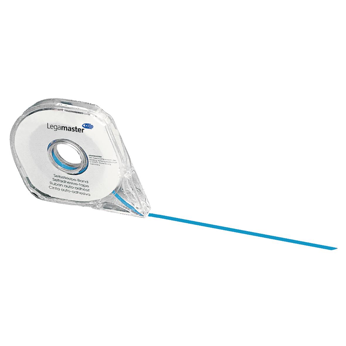 Blått uppdelningsband från Legamaster, 2,5mm brett och 16m långt