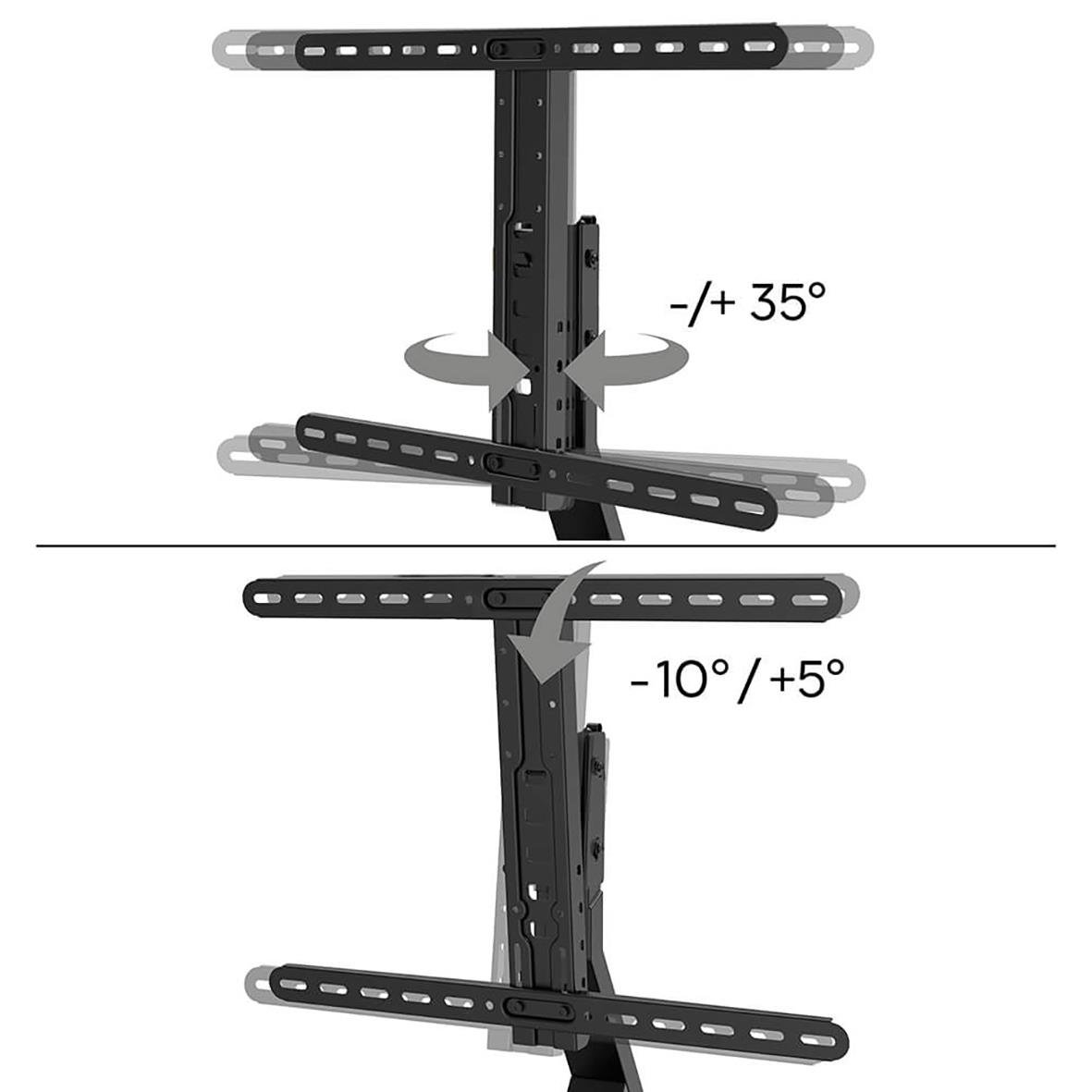 TV-Stativ Hama Vesa Upp till 65" Låg 75080006_2