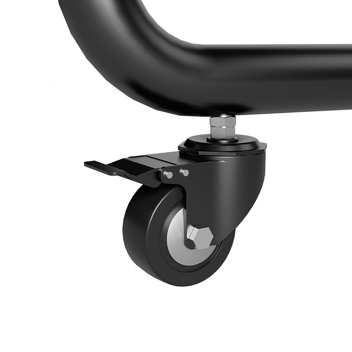 TV-stativ Hama Trolley med hjul för TV upp till 100 tum