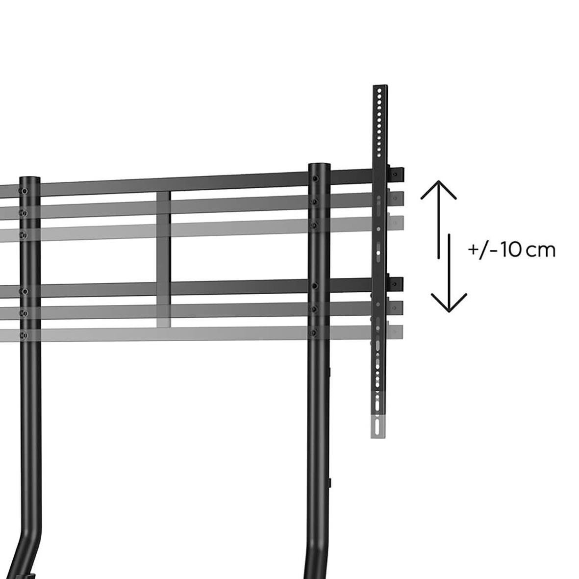 TV-Stativ Hama Trolley Med Hjul Upp till 100" 75080008_8