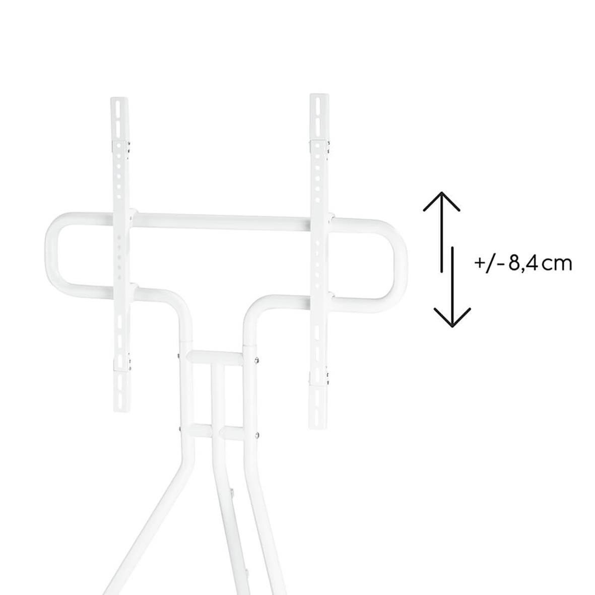 TV-Stativ Hama Golv Upp till 75" Vit 75080010_8