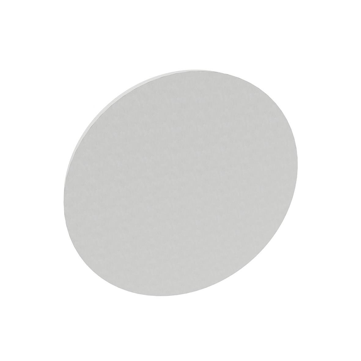 Vit rund ljudabsorberande väggpanel Sound Off EcoSund Cirkel Ø1100