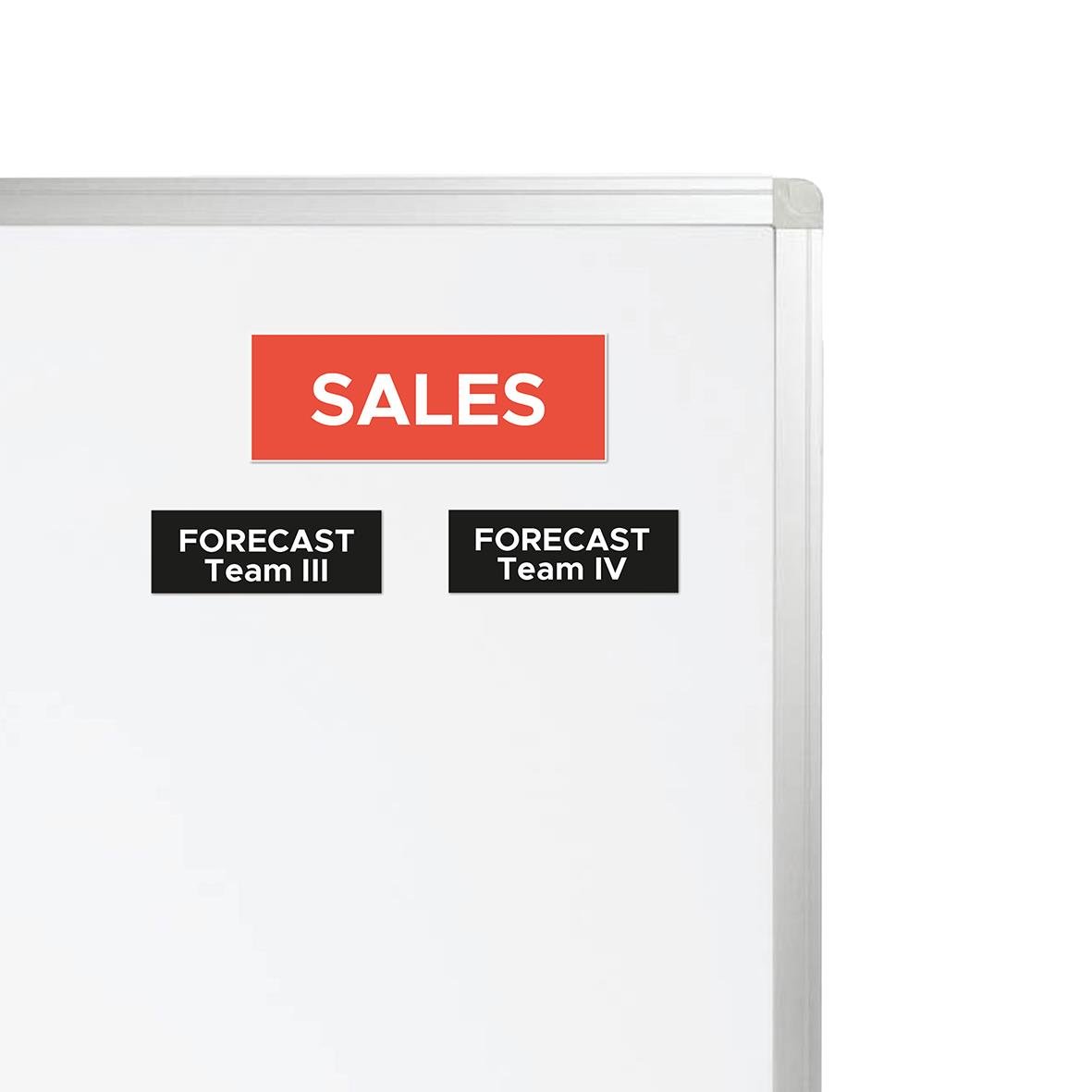 Magnetskyltar Avery Zweckform J8875 50x140mm med 'SALES' och teaminformation