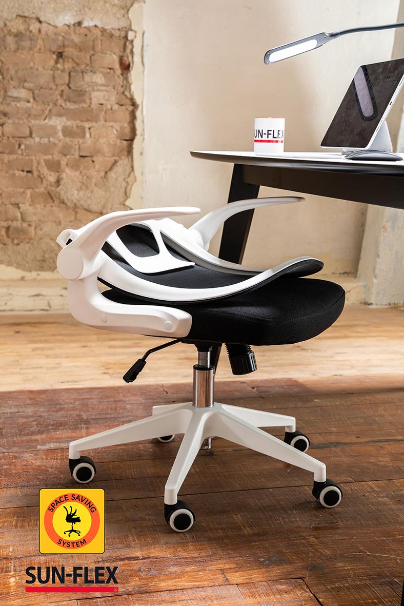 Kontorsstol Sun-Flex Hideaway Chair Svart/vit 76010743_5