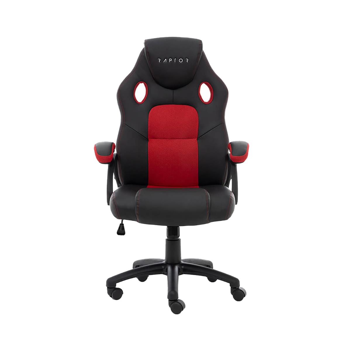 Gamingstol Raptor GS-40 Kompact Svart/Röd