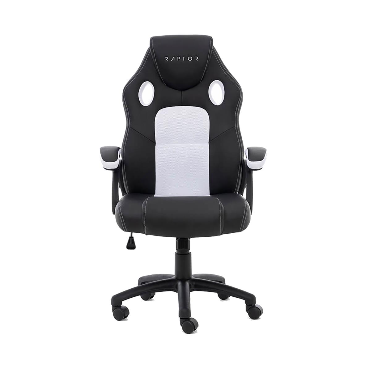 Gamingstol Raptor GS-40 Kompact Svart/Vit 76010838_1