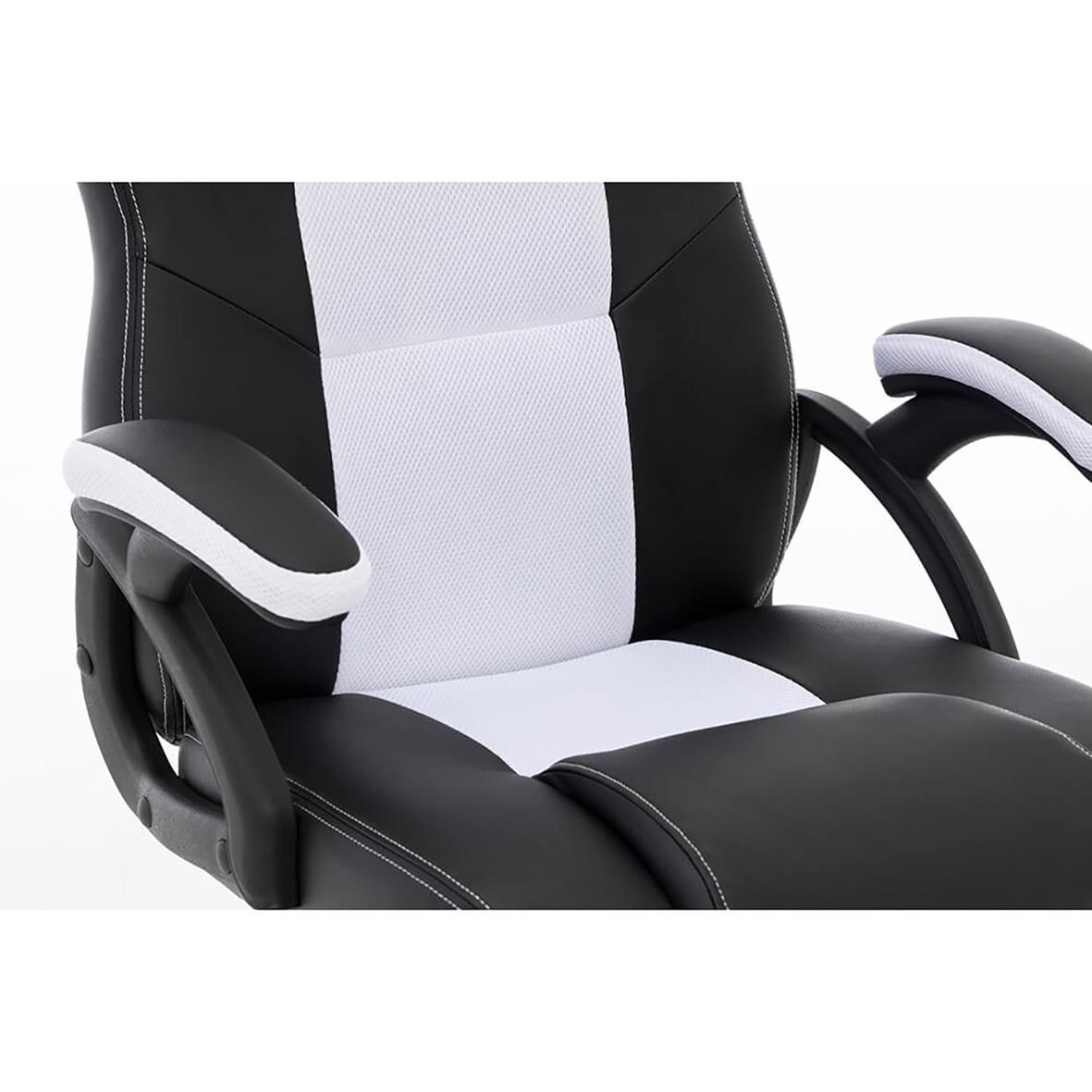 Gamingstol Raptor GS-40 Kompact Svart/Vit 76010838_6