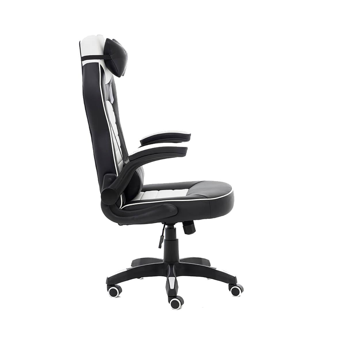 Gamingstol Raptor GS-50 Full Size Svart/Vit 76010839_2