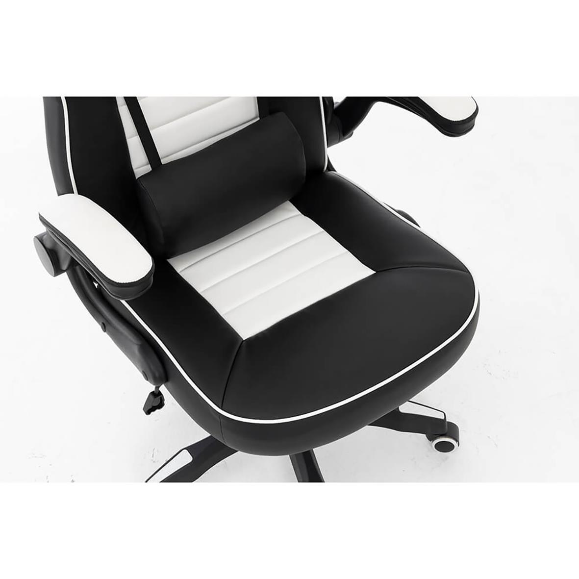 Gamingstol Raptor GS-50 Full Size Svart/Vit 76010839_7