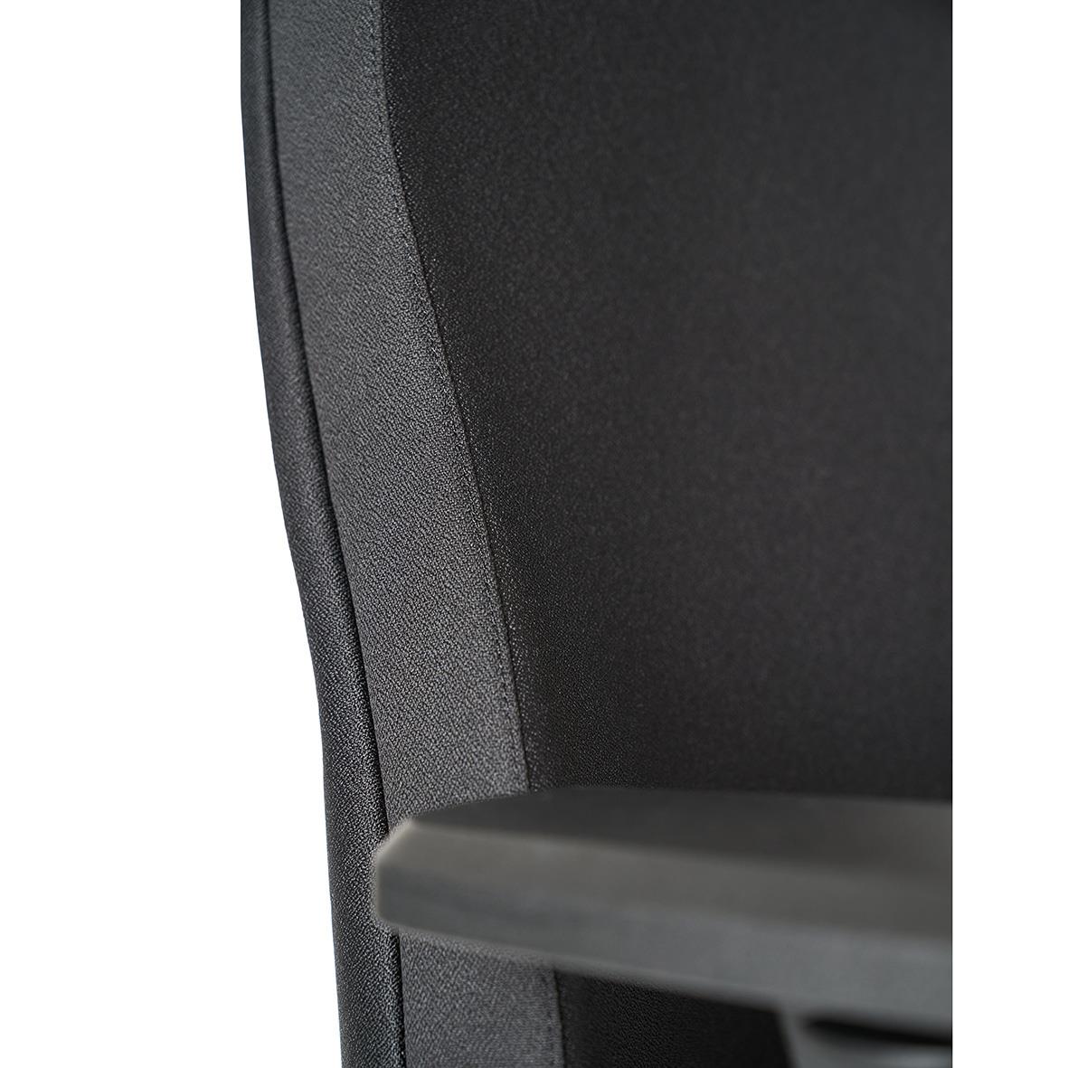 Svart kontorsstol Sun-Flex Officechair MB med stoppad rygg och armstöd