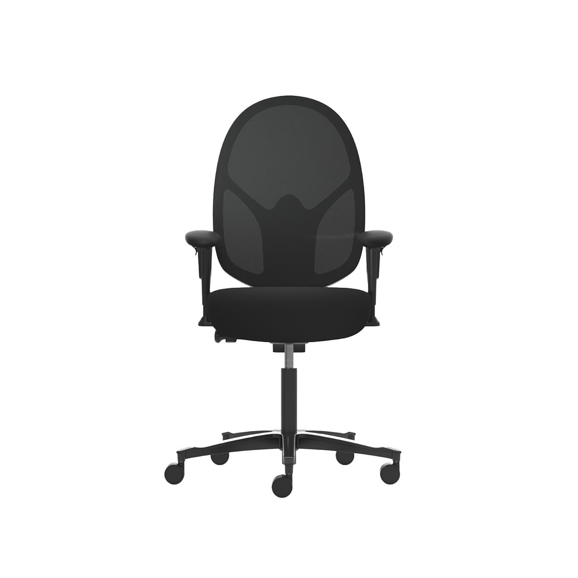 Kontorsstol Malmstolen Active R3 Mesh DUX Svart