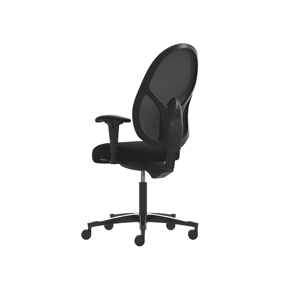 Kontorsstol Malmstolen Active R3 Mesh DUX Svart 76010921_4