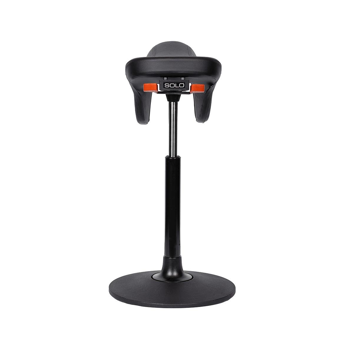 Svart sadelstol Be-Ge Frapett 7001 med balansfot