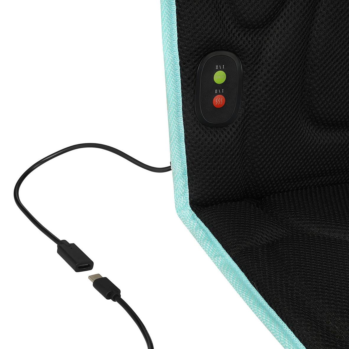 Massagesits Medivon Cosy Mesh Go med kontrollpanel och strömkabel