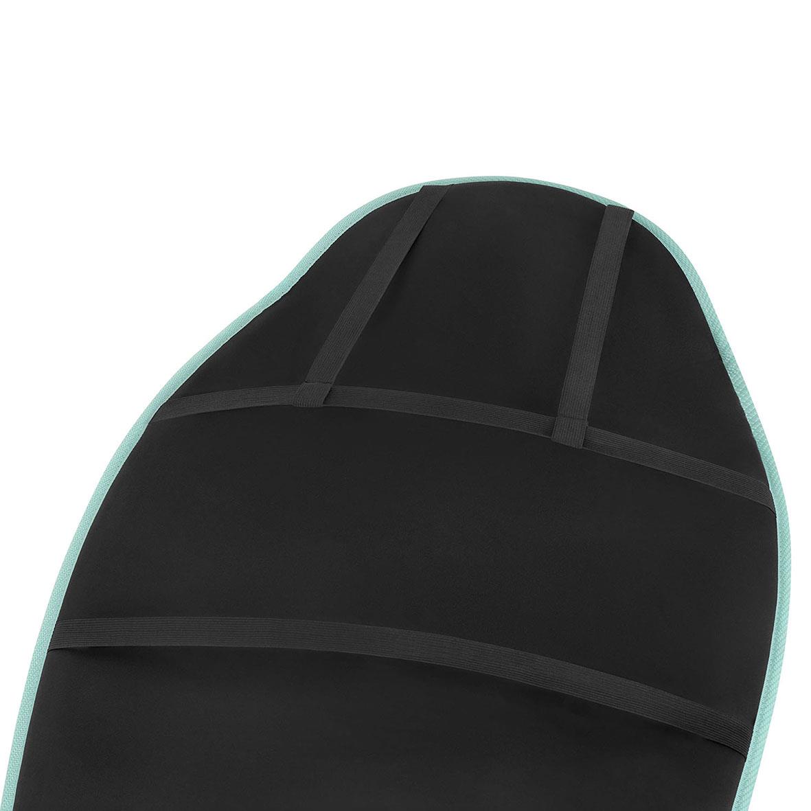 Massagesits Medivon Cosy Mesh Go med svart vadderad yta och justerbara remmar