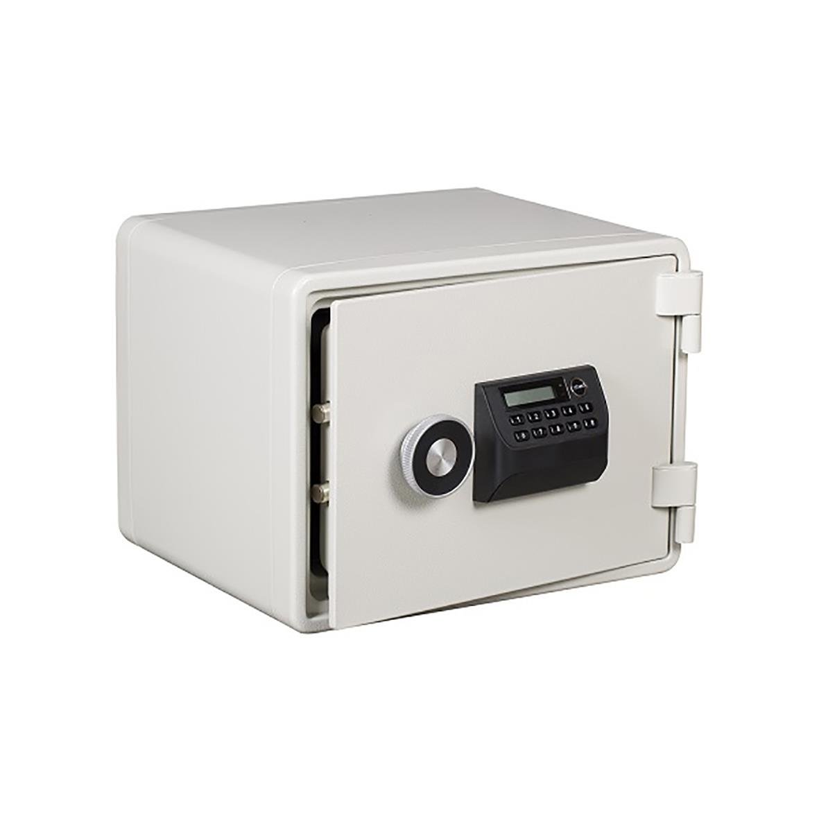 Brandsäkert dokumentskåp Altikon ES 15 60P i ljusgrå med digital lås