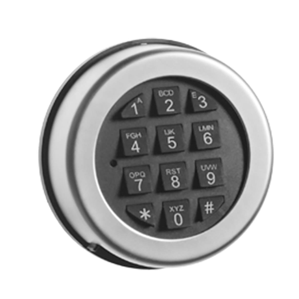 Elektroniskt kodlås med knappsats för säkerhetslås