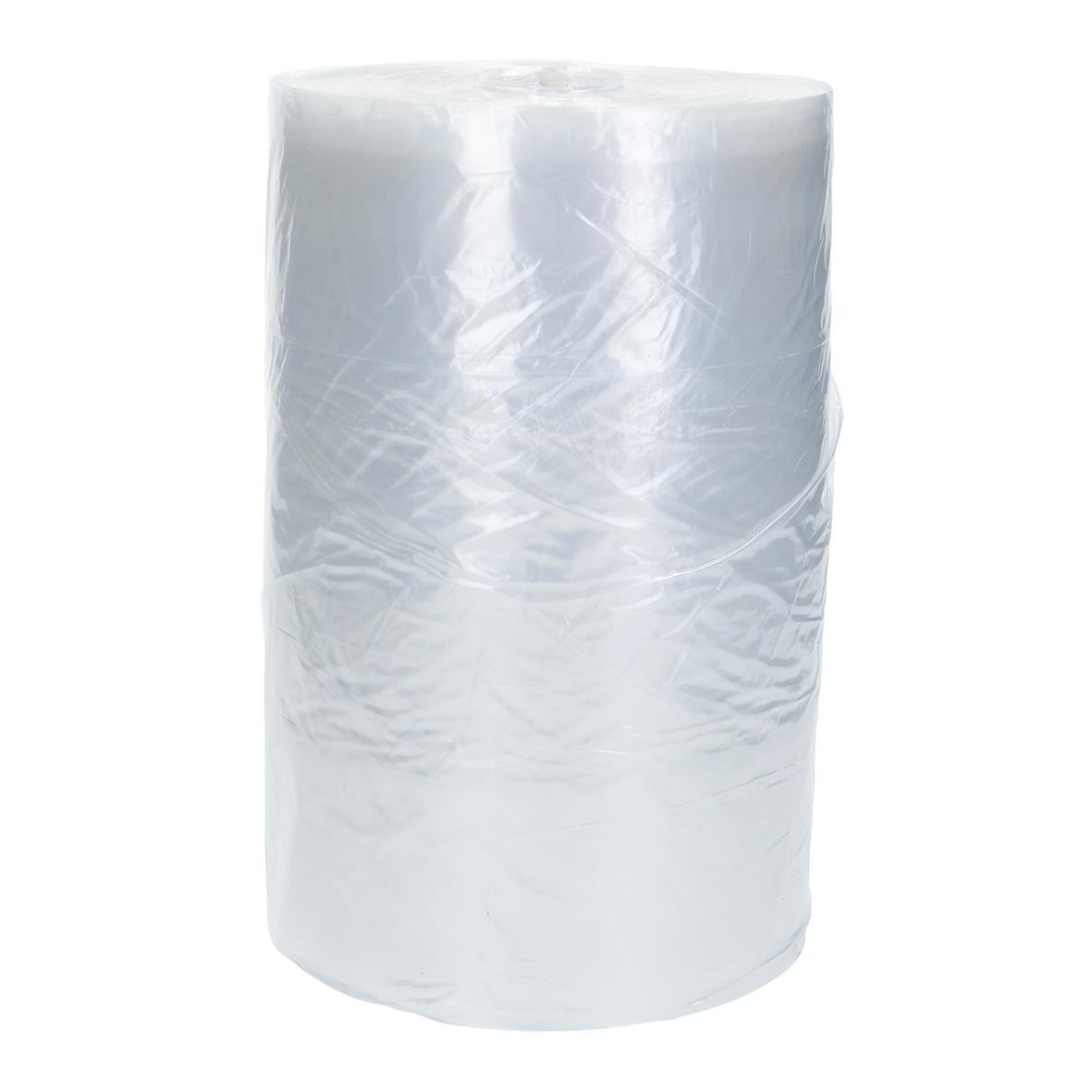 Transparent plastpåse med knythandtag i LDPE, 7 kg