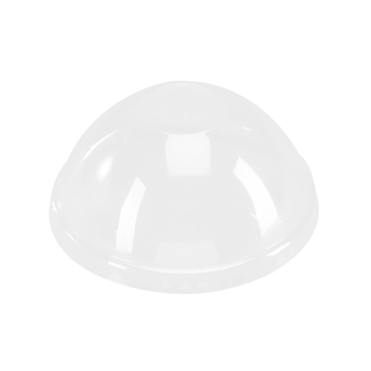 Plastlock kupol för 530ml glas med lock