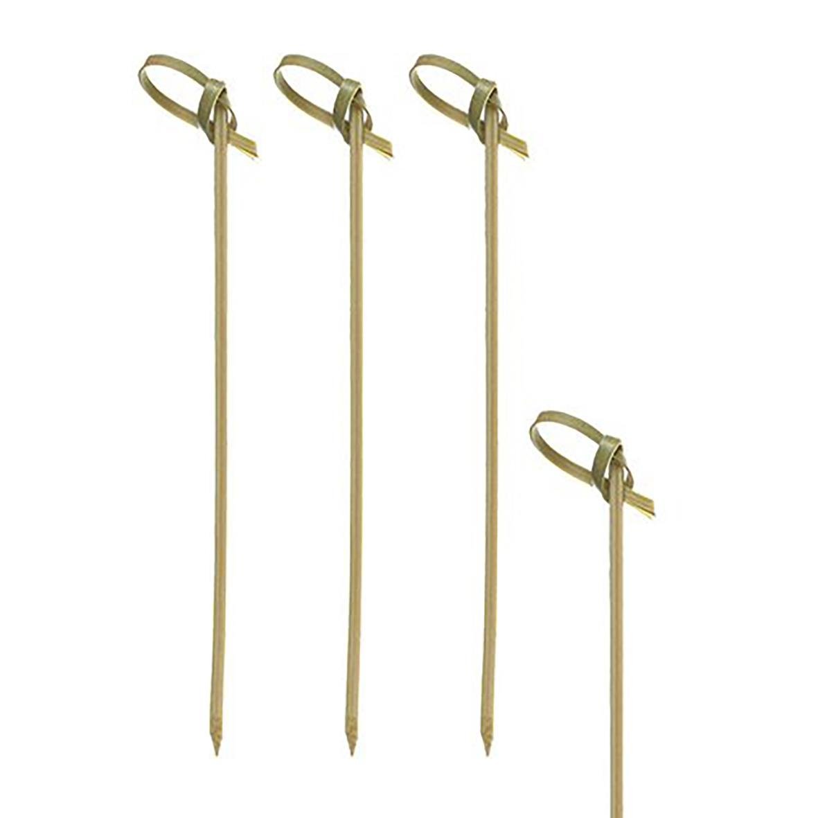 Fyra grillspett Knot 180mm i metall