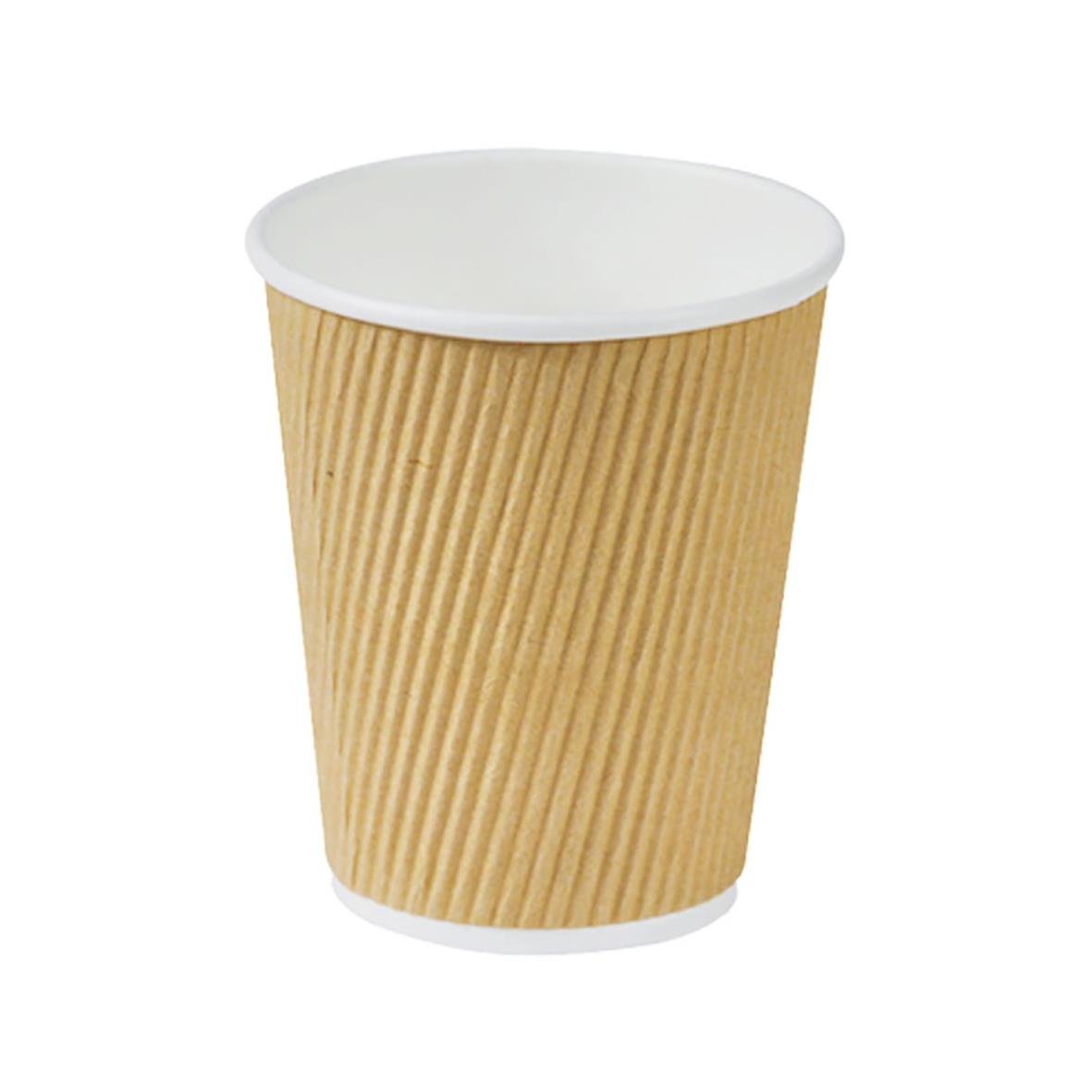 Pappersmugg AllOffice RW Brun 24cl