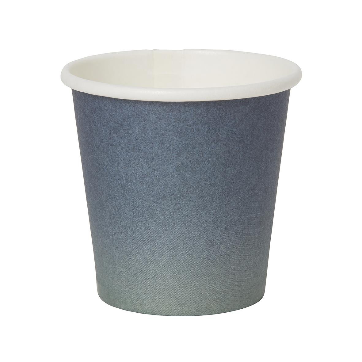 Pappersmugg Duni Urban Paper PLA 6cl i blågrå färg