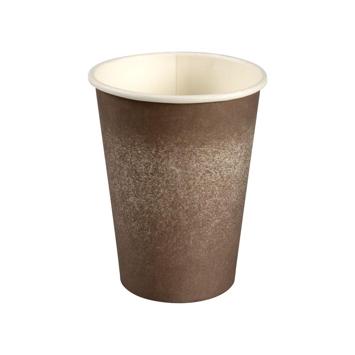 Grå pappersmugg för dryck, 36cl, tillverkad för gastrobruk