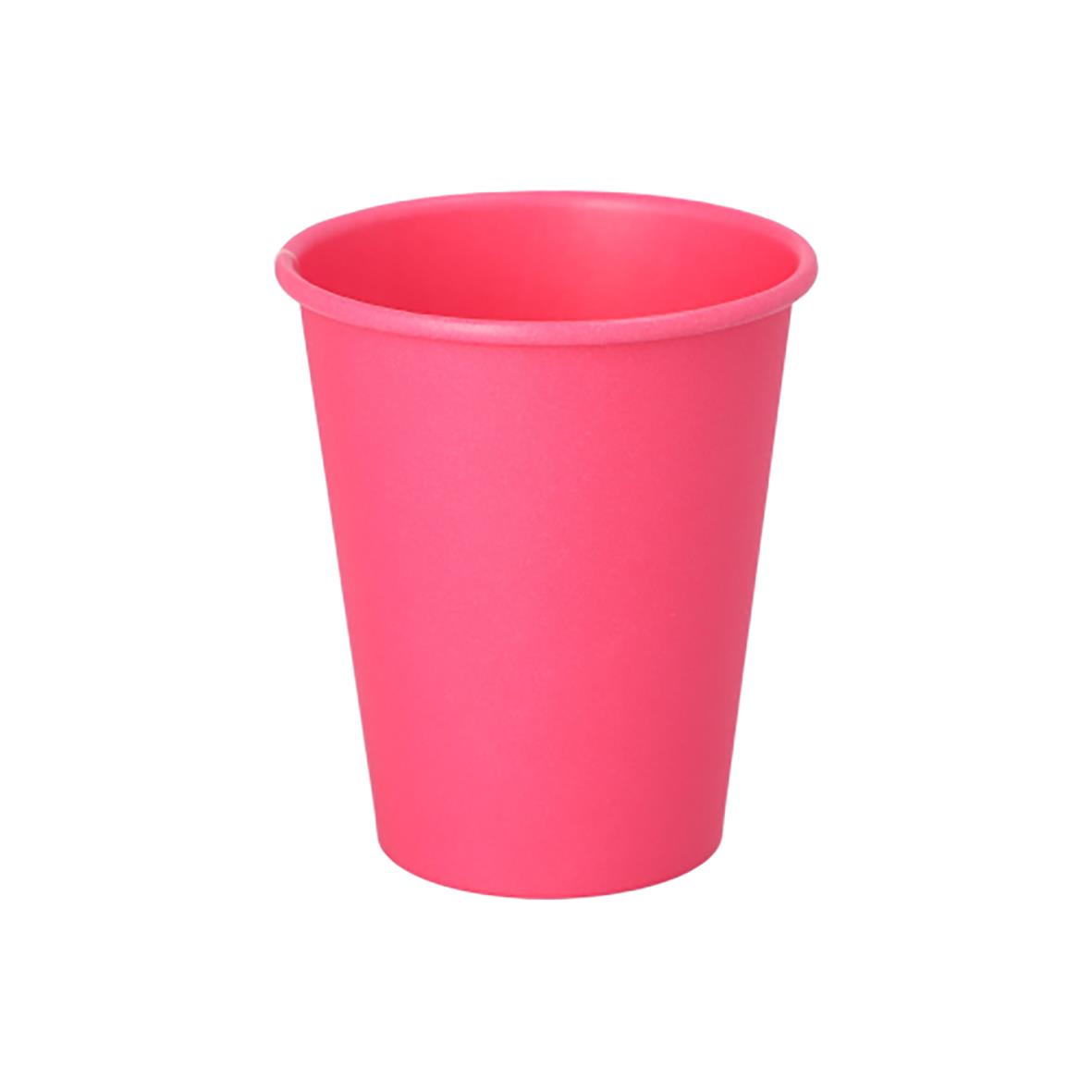 Rosa pappersbägare Papstar To Go 20cl